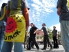 Protestaktion in Kalmar