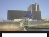 Protestpostkarte Atomkraftwerk Brunsbüttel