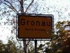 Ortsschild Gronau