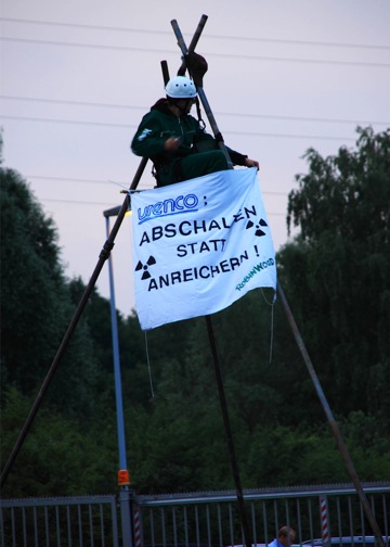 06.07.2011 - Blockade der UAA Gronau