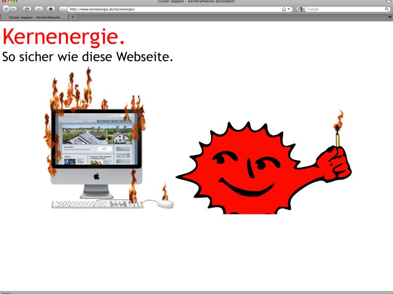 www.kernenergie.de am 09.11.2011
