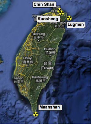 Atomstandorte Taiwan
