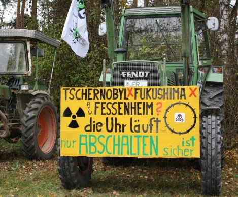 Protest gegen AKW Fessenheim