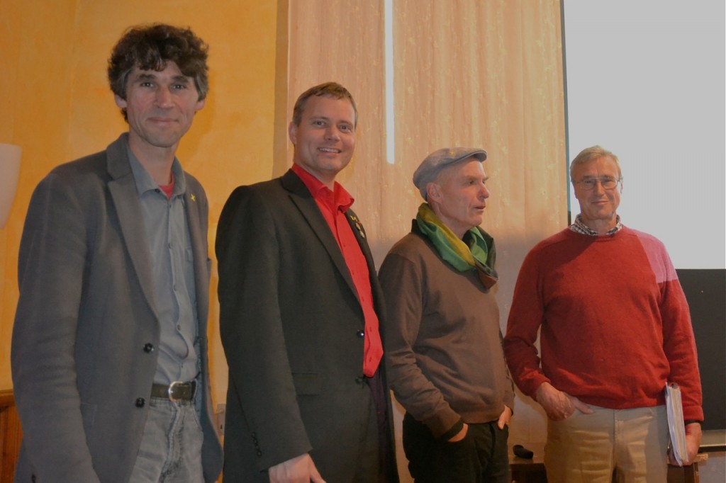 Vortrag am 13.7.2012 - Referenten Dettmann, de Beyer, Donat und Ehmke (beide BI)