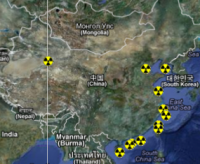 Atomstandorte in China