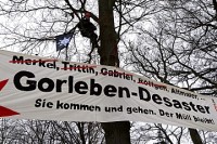 Januar 2013: Protest bei Altmaier-Besuch im Wendland