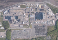 Atomkomplex Hinkley Point, England; Bild: maps.google.de