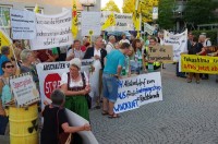 Günzburg, 5.9.13 - Demo gegen AKW Gundremmingen