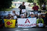 Blockade der Brennelementefabrik von Areva in Lingen; Bild: Visual Rebellion
