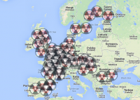 Restrisiko überall! AKW in Europa (Karte: europeangreens.eu)