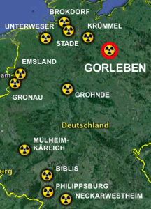 Alle Wege führen nach Gorleben: Absender von Atommüll in das Abfalllager seit 2000